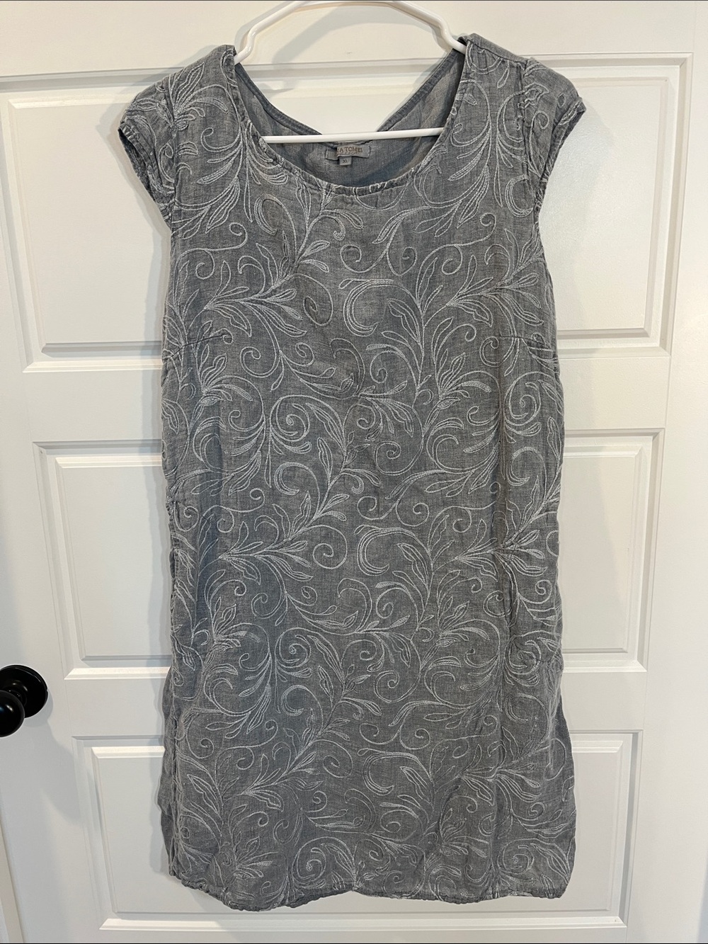 Lina Tomei linen dress XL